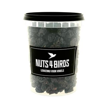 Nuts4Birds Rozijnen blauw GROOT 300 gr