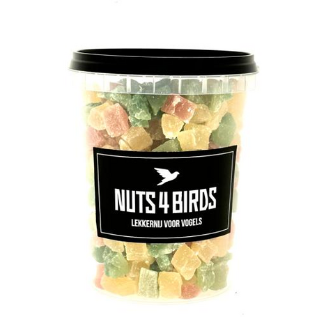 Nuts4Birds Fruitblokjes mix  300 gr